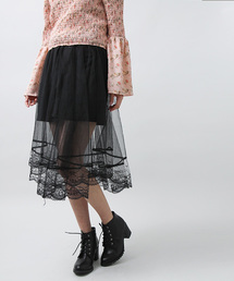 WEGO | WEGO/シアーチュールスカート(スカート)