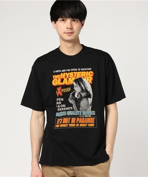 HYSTERIC GLAMOUR（ヒステリックグラマー）の「THE GUIDE pt T-SH（Tシャツ/カットソー・メンズ・レッド/ホワイト/ブラック・X-SMALL/LARGE/SMALL/MEDIUM）」の14枚目の写真