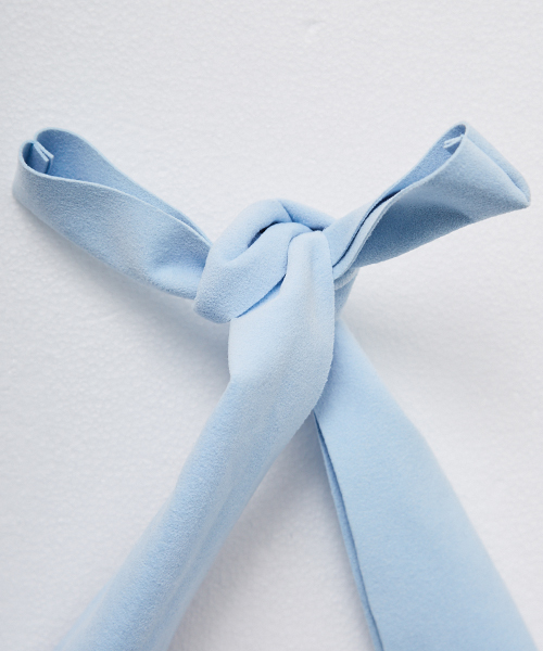 STUDIOUS（ステュディオス）の「スウェードマルシェバッグ（トートバッグ・レディース・サックスブルー/キャメル/ライトグレー・FREE）」の7枚目の写真