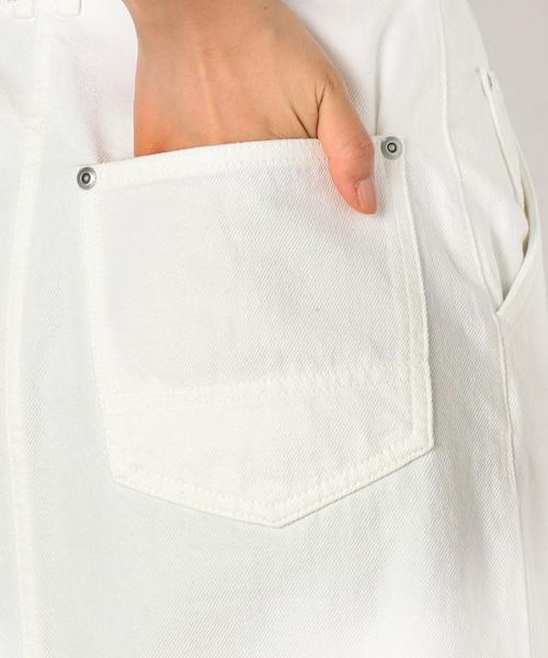 Another Edition（アナザーエディション）の「ハイウエストサスペンダースカート ◆（スカート・レディース・ブラウン/オフホワイト・SMALL/MEDIUM）」の9枚目の写真