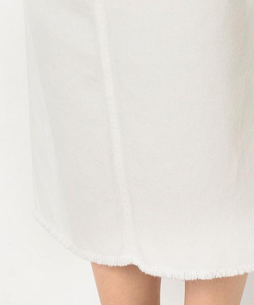 Another Edition（アナザーエディション）の「ハイウエストサスペンダースカート ◆（スカート・レディース・ブラウン/オフホワイト・SMALL/MEDIUM）」の10枚目の写真