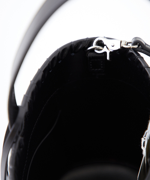 YAHKI（ヤーキ）の「【YAHKI】《STUDIOUS別注》ダブルフェイスバケツBAG / YH-124S（ショルダーバッグ・レディース・ブラック/ベージュ/ブラウン・FREE）」の7枚目の写真