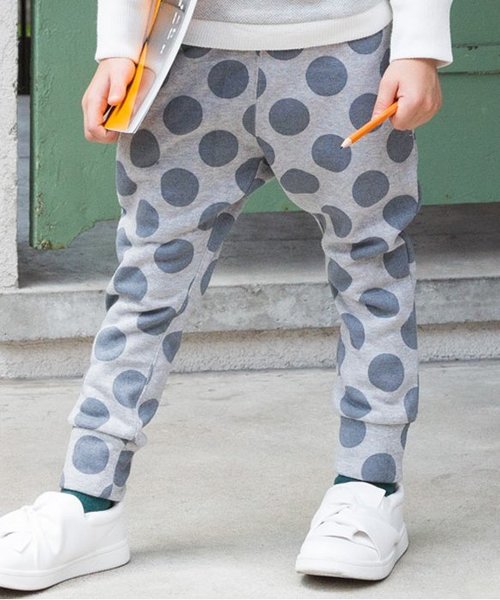 BREEZE（ブリーズ）の「ネット限定 ソフトパイルカットパンツ 9.5分丈_裏起毛（その他パンツ・キッズ・ネイビー/グレー/カモフラージュ・110/130/140/95/100/120/80/90）」の2枚目の写真