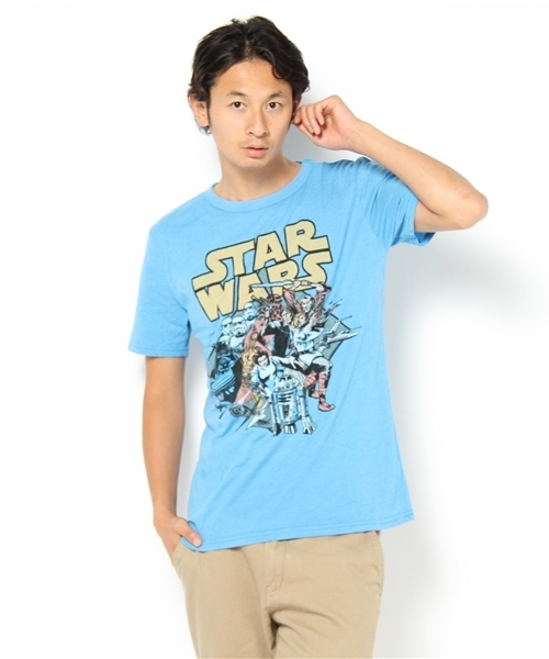 BEAMS(ビームス)の「JUNK FOOD×BEAMS / 別注 “STAR WARS”(Tシャツ/カットソー・メンズ・ホワイト/チャコールグレー/ブラック/ベージュ/サックスブルー・SMALL/MEDIUM/LARGE)」の5枚目の写真
