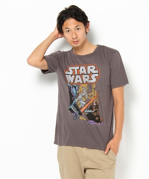 BEAMS(ビームス)の「JUNK FOOD×BEAMS / 別注 “STAR WARS”(Tシャツ/カットソー・メンズ・ホワイト/チャコールグレー/ブラック/ベージュ/サックスブルー・SMALL/MEDIUM/LARGE)」の4枚目の写真