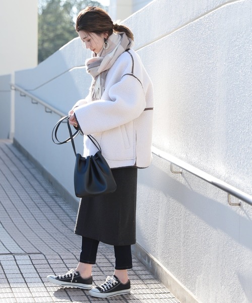 reca（レカ）の「スウェットロング丈ワンピース（ワンピース・レディース・ブラック/ネイビー/ダークグレー/ボルドー/オレンジ/ブルー系その他/ライトグレー/ホワイト系その他・M/L）」の21枚目の写真