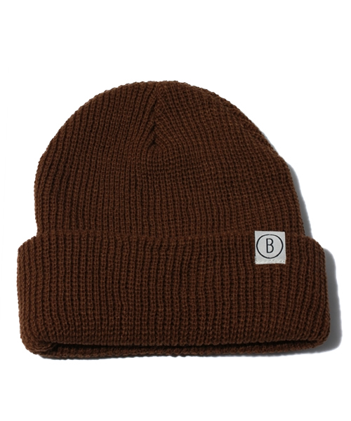 BEAMS(ビームス)の「□BEAMS / BASIC ニットキャップ(ニットキャップ/ビーニー・メンズ・グレー/ブラック/ブラウン/レッド/イエロー/グリーン/ブルー/ネイビー・ONE SIZE)」の3枚目の写真