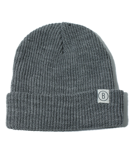 BEAMS(ビームス)の「□BEAMS / BASIC ニットキャップ(ニットキャップ/ビーニー・メンズ・グレー/ブラック/ブラウン/レッド/イエロー/グリーン/ブルー/ネイビー・ONE SIZE)」の2枚目の写真