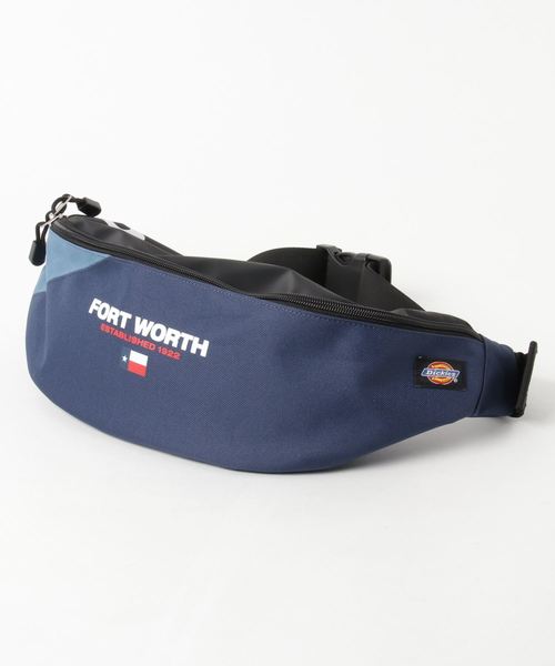Dickies(ディッキーズ)の「【DICKIES/ディッキーズ】WORTH WAIST BAG/ディッキーズウエストバッグ(ボディバッグ/ウエストポーチ・レディース・ブラック/ネイビー/イエロー/レンガ・FREE)」の7枚目の写真