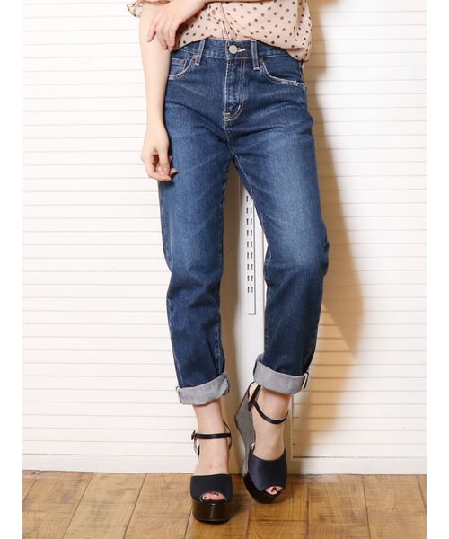 dazzlin(ダズリン)の「ORGINAL BOYS DENIM(デニムパンツ・レディース・ブルー/ライトブルー・23inch/24inch/25inch/26inch)」の1枚目の写真