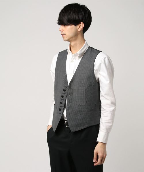 THE SUIT COMPANY（ザ・スーツカンパニー）の「＜FORMAL＞『CERIMONIA』リバーシブルジレ（ベスト・メンズ・ネイビー・M/LL/3L/SS/S/L）」の4枚目の写真