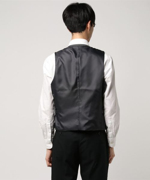 THE SUIT COMPANY（ザ・スーツカンパニー）の「＜FORMAL＞『CERIMONIA』リバーシブルジレ（ベスト・メンズ・ネイビー・M/LL/3L/SS/S/L）」の5枚目の写真