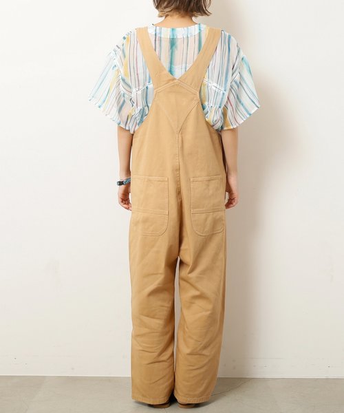DOUBLE NAME（ダブルネーム）の「カツラギオーバーオール（サロペット/オーバーオール・レディース・ブラック/ベージュ/グリーン/キナリ・FREE）」の11枚目の写真