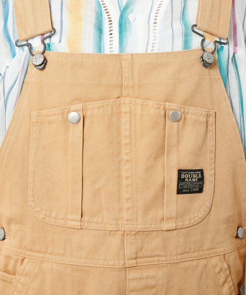 DOUBLE NAME（ダブルネーム）の「カツラギオーバーオール（サロペット/オーバーオール・レディース・ブラック/ベージュ/グリーン/キナリ・FREE）」の12枚目の写真