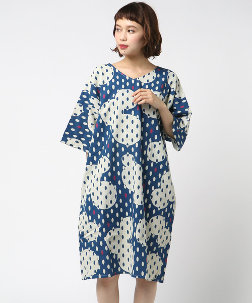 カヤ カヤ の カヤ 和モダン涼色ワンピース ワンピース Wear