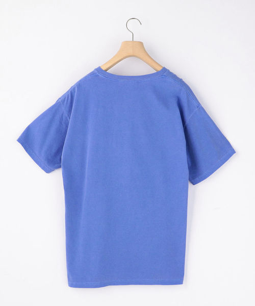 SHIPS Days(シップスデイズ)の「SHIPS Days:FICTION SHOP TEE(Tシャツ/カットソー・メンズ・ホワイト系その他/チャコールグレー/ブルー・SMALL/MEDIUM/LARGE)」の4枚目の写真