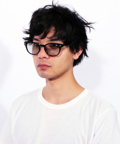 ８(eight)（エイト）の「ウェリントン サングラス 伊達メガネ 専用ケース付き（サングラス・メンズ・ライトグレー/ライトブラウン/レッド/マスタード/グレー系その他/ブラック系その他/ブラック系その他2・FREE）」の10枚目の写真