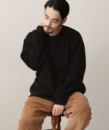 MONO-MART | シープボア クルーネック オーバーサイズボアフリース プルオーバー(スウェット)