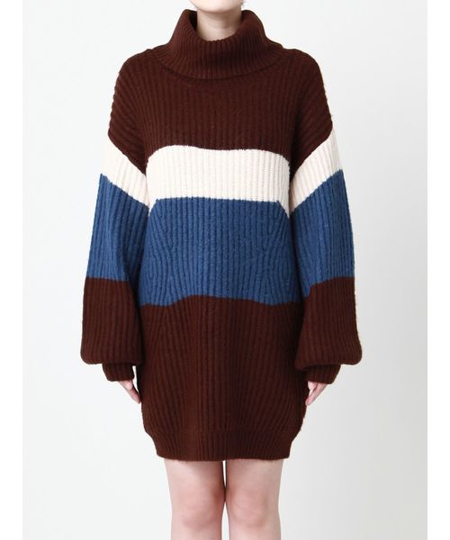 MURUA(ムルーア)の「オフタートルミニワンピース(ワンピース・レディース・ブラック/オレンジ/その他1・FREE)」の15枚目の写真