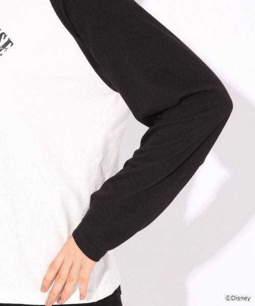 Heather（ヘザー）の「ディズニーキャラクターラグラン　809986（Tシャツ/カットソー・レディース・ブラック/グリーン/レッド・FREE）」の9枚目の写真