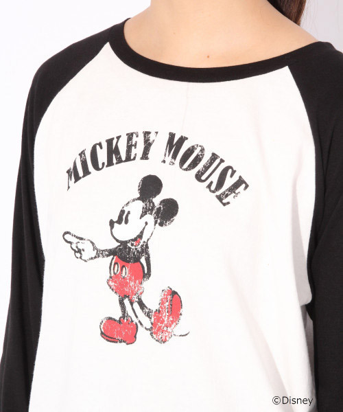 Heather（ヘザー）の「ディズニーキャラクターラグラン　809986（Tシャツ/カットソー・レディース・ブラック/グリーン/レッド・FREE）」の14枚目の写真