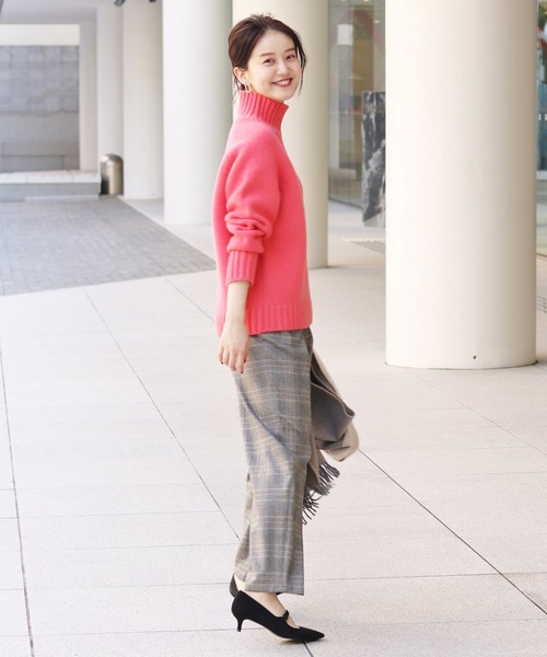 なつこさま専用IENA AQUAローゲージハイネック プルオーバー IENA