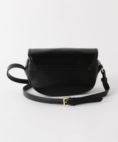 green label relaxing（グリーンレーベルリラクシング）の「FFC ハーフムーンポシェット ◆（ショルダーバッグ・レディース・ブラック/ベージュ/イエロー・FREE）」の8枚目の写真