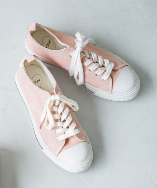 Heather(ヘザー)の「ローカットスニーカー 821933(スニーカー・レディース・ホワイト/ブラック/ベージュ/グレー/イエロー/ブラウン/ピンク/モカ/ピンク系その他/ホワイト系その他・S/M/L/LL)」の10枚目の写真