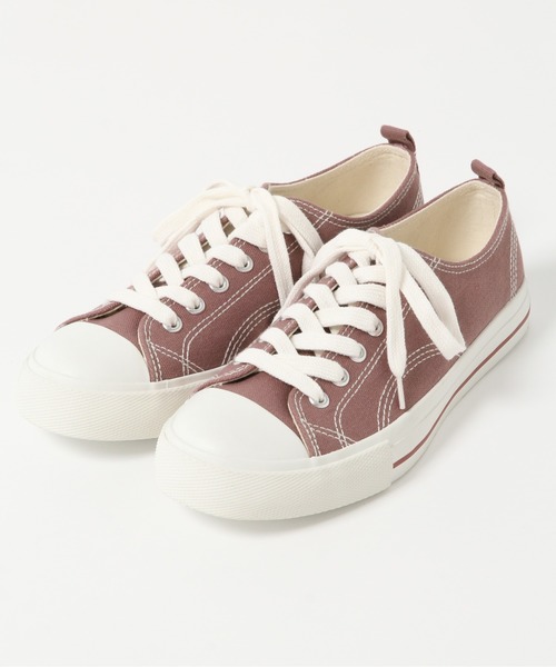 Heather(ヘザー)の「ローカットスニーカー 821933(スニーカー・レディース・ホワイト/ブラック/ベージュ/グレー/イエロー/ブラウン/ピンク/モカ/ピンク系その他/ホワイト系その他・S/M/L/LL)」の18枚目の写真