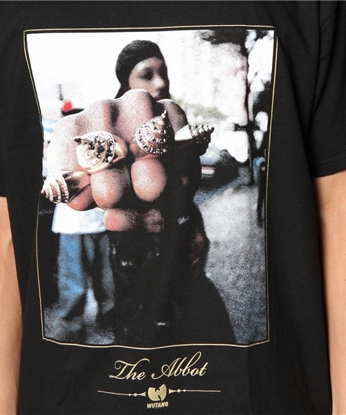 Manhattan Records(マンハッタン レコーズ)の「Rock Smith / The Abbot Tee(Tシャツ/カットソー・メンズ・ホワイト/ブラック・LARGE/X-LARGE/MEDIUM/SMALL)」の8枚目の写真