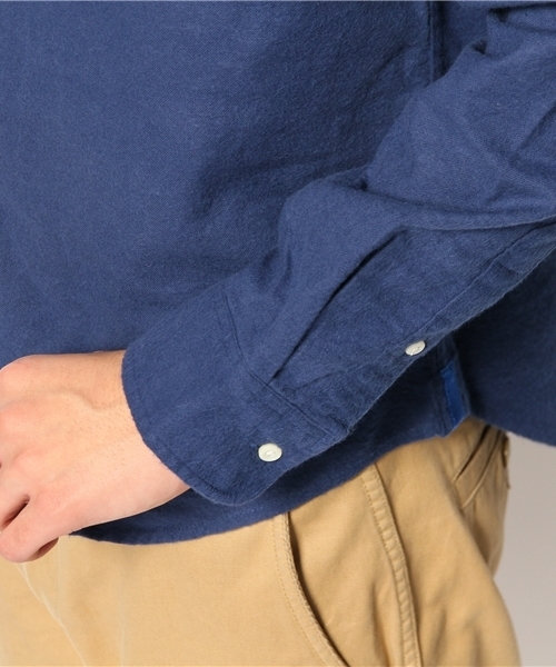 CIAOPANIC TYPY（チャオパニックティピー）の「起毛フランネルシャツ（シャツ/ブラウス・メンズ・オレンジ/ブルー/ホワイト/ブラック/その他20/その他17/アイボリー/マスタード/グレー/ネイビー・MEDIUM/SMALL/LARGE）」の17枚目の写真