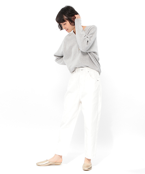 LAKOLE（ラコレ）の「スクエアトゥスリッパサンダル / LAKOLE（パンプス・レディース・ライトブルー/ベージュ/その他2/ベビーピンク/ダークブラウン/ナチュラル・MEDIUM/LARGE）」の13枚目の写真
