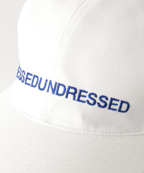 DRESSEDUNDRESSED(ドレスドアンドレスド)の「<DRESSEDUNDRESSED> LOGO CAP/キャップ(キャップ・メンズ・ブラック/ホワイト・FREE)」の5枚目の写真