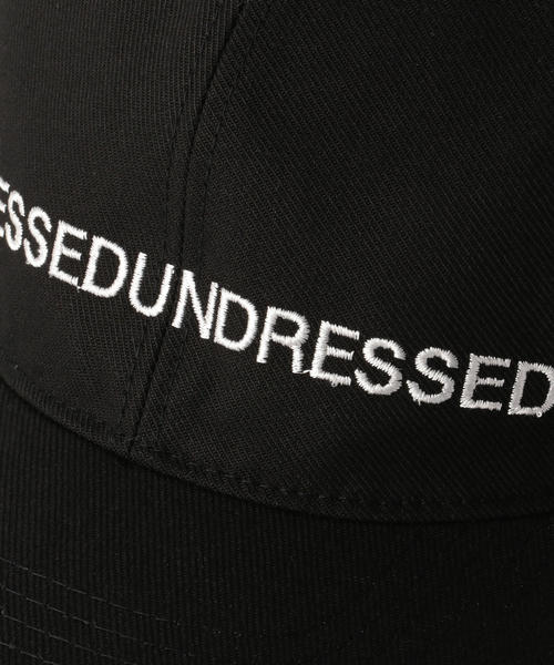DRESSEDUNDRESSED(ドレスドアンドレスド)の「<DRESSEDUNDRESSED> LOGO CAP/キャップ(キャップ・メンズ・ブラック/ホワイト・FREE)」の9枚目の写真
