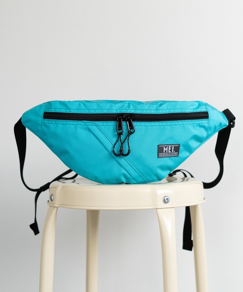 MEI(メイ)の「MEI メイ 20 OLD BASIC BOTTOMLINE ウエストポーチ ボディーバッグ ユニセックス(ボディバッグ/ウエストポーチ・メンズ・パープル/ブルー/ベージュ/オレンジ/ブラック/イエロー/ブラウン/オリーブドラブ/グレー/チャコール/レッド/ネイビー/グリーン/ホワイト/ピンク/ターコイズブルー・FREE)」の11枚目の写真