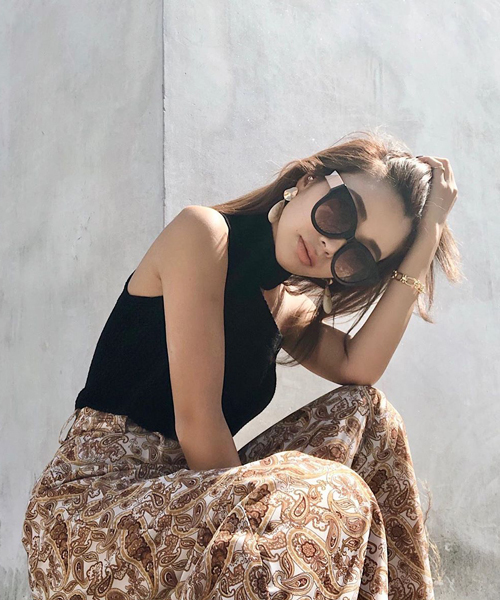 EIMY ISTOIRE（エイミーイストワール）の「eimy paisleyシフォンパンツ  