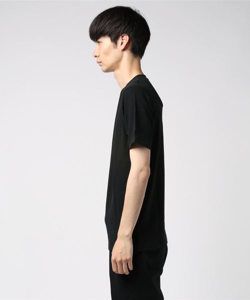 Hub&Spoke(ハブアンドスポーク)の「ベア天竺VネックTシャツ(Tシャツ/カットソー・メンズ・ブラック/ネイビー・MEDIUM/LARGE/X-LARGE)」の6枚目の写真