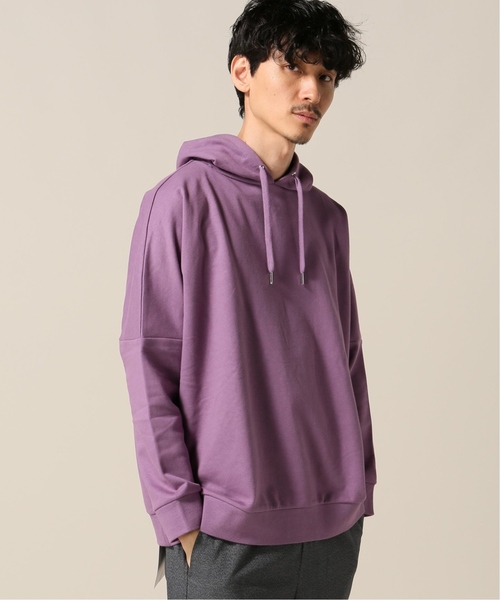 JOINT WORKS(ジョイントワークス)の「裏毛ルーズスウェット(パーカー・メンズ・ベージュ/パープル/ブラック・MEDIUM/LARGE)」の3枚目の写真