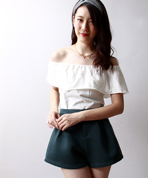 WEGO | WEGO/オフショルフリルカットソー(Tシャツ/カットソー)
