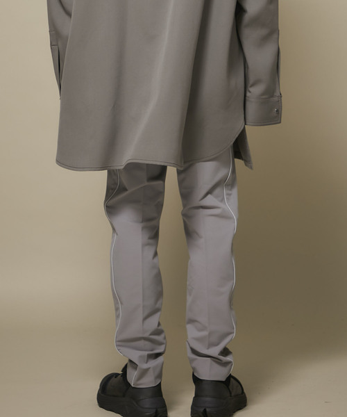 STUDIOUS SELECT(ステュディオスセレクト)の「【THE AD+】サイドライントラウザース(スラックス・メンズ・ブラック/グレー・4/5)」の10枚目の写真