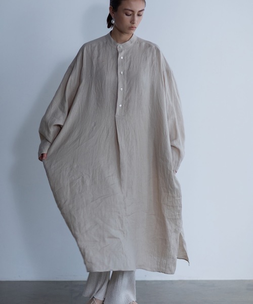 フレンチリネン リラックス シャツドレス シャツワンピース Sea シー のファッション通販 Zozotown