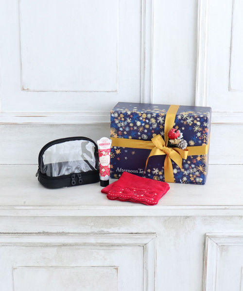 Afternoon Tea アフタヌーンティー の Web限定 クリアポーチホリデーギフトセット ポーチ Wear