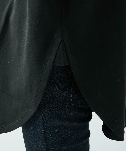 Lui's(ルイス)の「スリットBIGプルオーバー(Tシャツ/カットソー・メンズ・ホワイト/ブラック・マルチサイズ)」の15枚目の写真