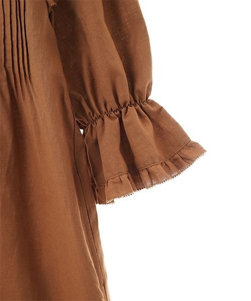 Candy Stripper(キャンディストリッパー)の「PINTACK ドレス(ワンピース・レディース・ブラック/ホワイト/ブラウン・2/1)」の8枚目の写真