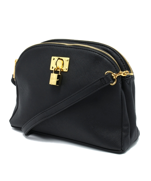 DISCOAT（ディスコート）の「【Discoat】カギ付3層ショルダーaw（ショルダーバッグ・レディース・その他12/マスタード/ベージュ/ブラック・ﾌﾘ-）」の12枚目の写真