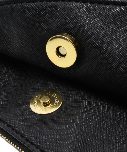 DISCOAT（ディスコート）の「【Discoat】カギ付3層ショルダーaw（ショルダーバッグ・レディース・その他12/マスタード/ベージュ/ブラック・ﾌﾘ-）」の8枚目の写真