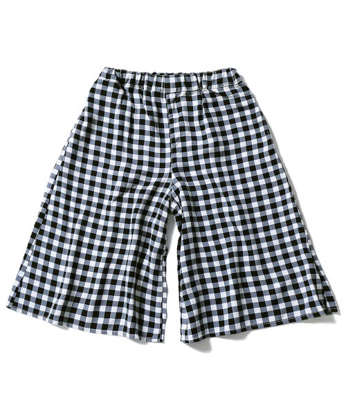 devirock（デビロック）の「とろみレーヨンフレアパンツ（その他パンツ・キッズ・ベージュ/チェック/ドット/ブラック/ベージュ系その他・140cm/130cm/110cm/120cm/160cm/150cm/100cm）」の18枚目の写真