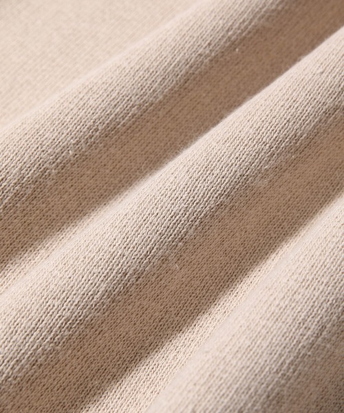 ADAM ET ROPE'(アダムエロペ)の「ヘビーテリー裏毛CN(スウェット・メンズ・ベージュ/ライトグリーン/ホワイト系その他2・S/M/L)」の7枚目の写真