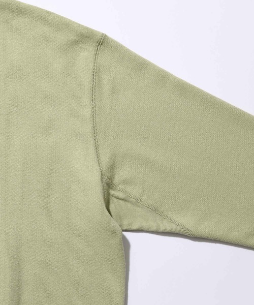 ADAM ET ROPE'(アダムエロペ)の「ヘビーテリー裏毛CN(スウェット・メンズ・ベージュ/ライトグリーン/ホワイト系その他2・S/M/L)」の10枚目の写真