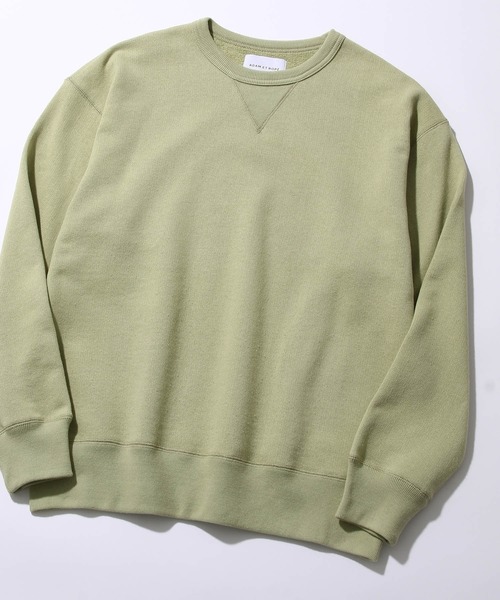 ADAM ET ROPE'(アダムエロペ)の「ヘビーテリー裏毛CN(スウェット・メンズ・ベージュ/ライトグリーン/ホワイト系その他2・S/M/L)」の19枚目の写真